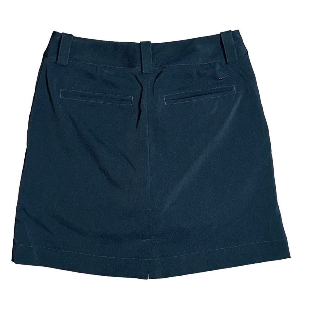 Nike Golf Womens Tech Skort Mid Rise Black Size 2 - Picture 4 of 9